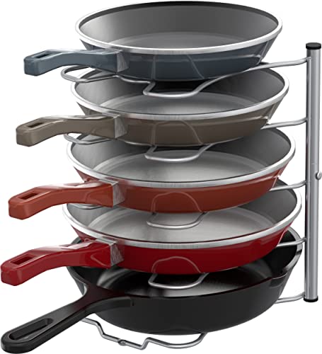Simple Houseware Pantry Pan and Pot Lid Organizer Rack