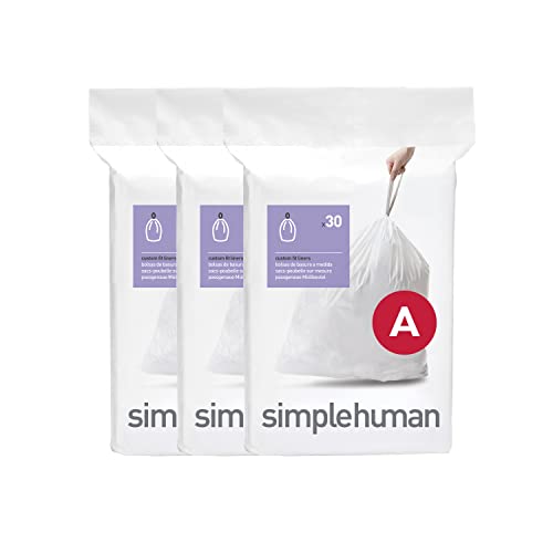 simplehuman Code A Custom Fit Drawstring Trash Bags