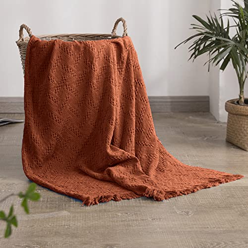 Simple&Opulence Cotton Throw Blanket