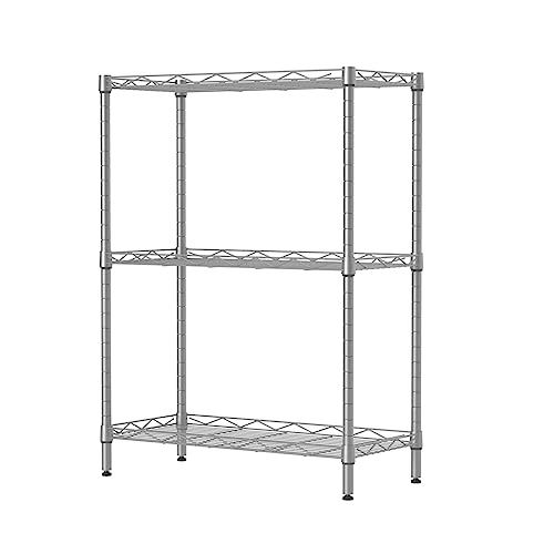 SINGAYE 3 Tier Adjustable Storage Shelf
