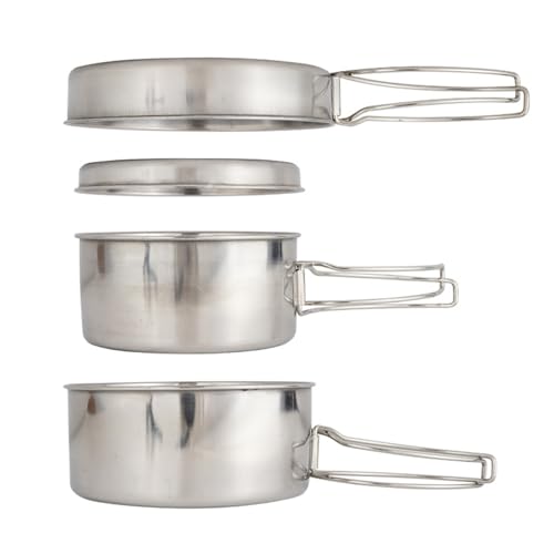 Sinknap Stainless Steel Camping Cookware Set