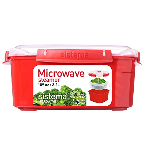Sistema Microwave Steamer - Quick and Healthy Cooking in Minutes
