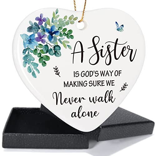 Sister Gifts Ornament Keepsake