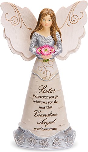 Sister Guardian Angel Figurine