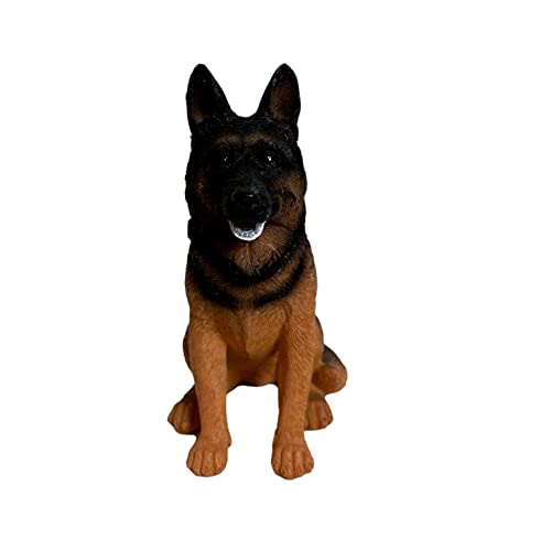 Sitting Dog Figurine Statue - German Shepherd (Review)