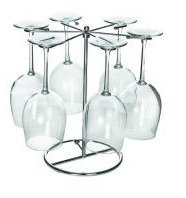 Six Wine Glass Drying Rack