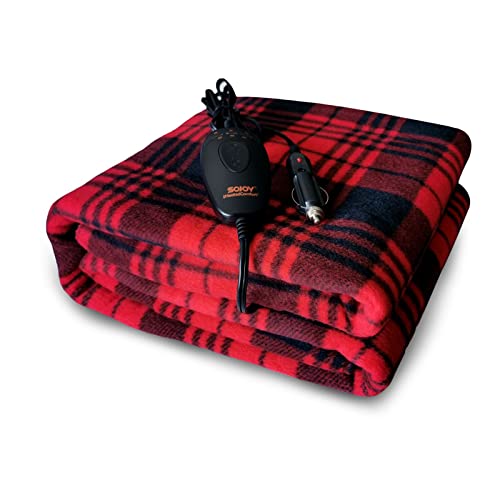 SJC Heated Travel Blanket