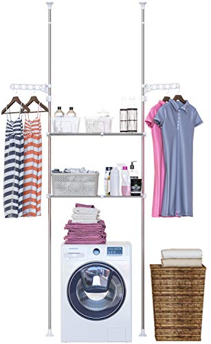 Skywin Over The Washer Storage Shelf - Laundry Shelf for Easy Laundry Storage