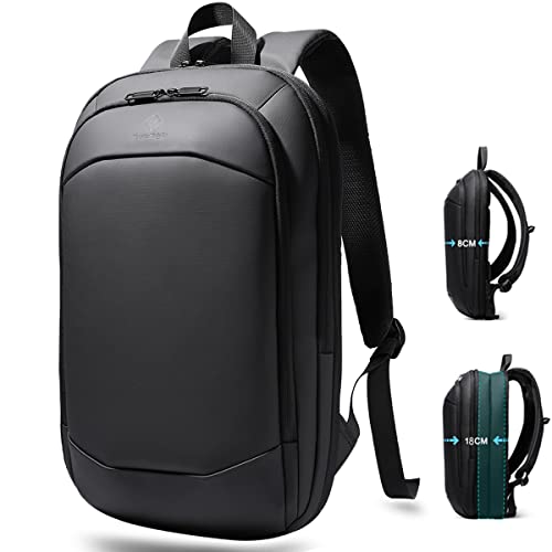 Sleek and Expandable Laptop Backpack for Men