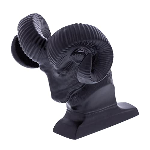 Sleek and Stylish CTW Die-Cast Hood Ornament Rams Head