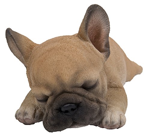 Sleeping French Bulldog Puppy Figurine