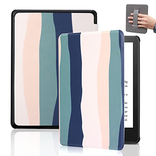 Slim and Stylish Case for Kindle Paperwhite 11th Gen - Colorful Blue