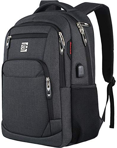 Slim Durable Laptop Backpack with USB Charging Port