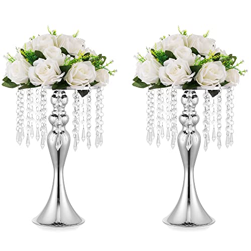 Sliver Vases for Centerpieces