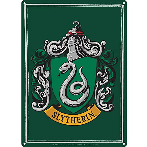 Slytherin Crest Tin Signs