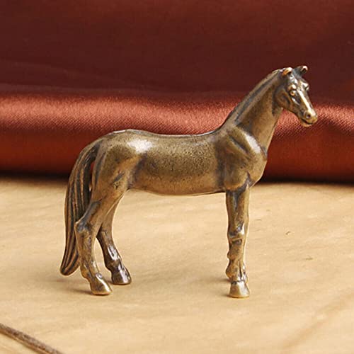 Small Brass Horse Figurine