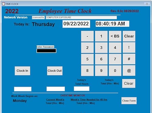 Small Business Time Clock Software