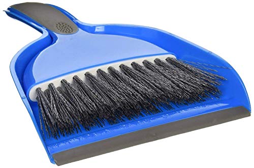 Small Hand Broom with Snap-on Dust Pan