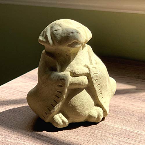 Small Meditating Dog Sculpture
