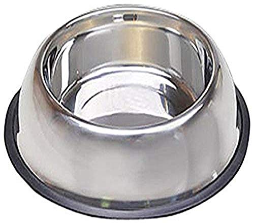 Small Non-Tip Stainless Steel Dog Bowl