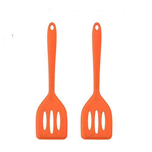 Small Silicone Turner Spatula for Fish, Eggs, Pancakes and More