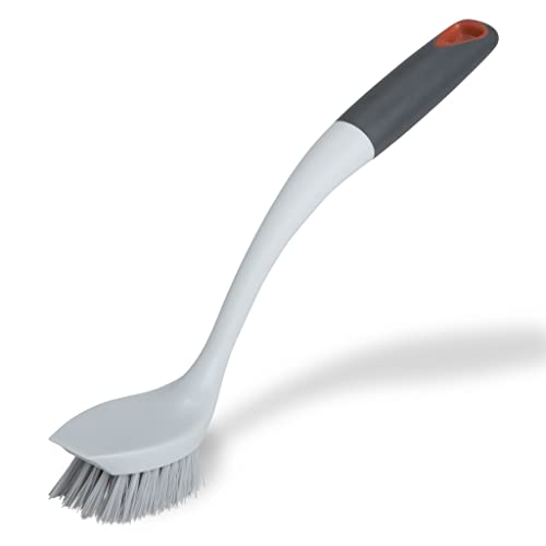 Smart Design Scrub Brush - Non-Slip Handle - Long Lasting Bristles