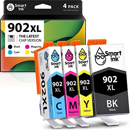 Smart Ink Compatible Ink Cartridge Replacement for HP 902 XL 902XL