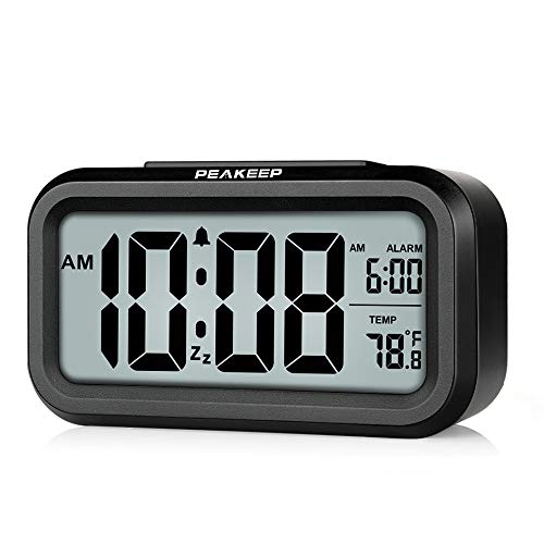 Smart Night Light Digital Alarm Clock