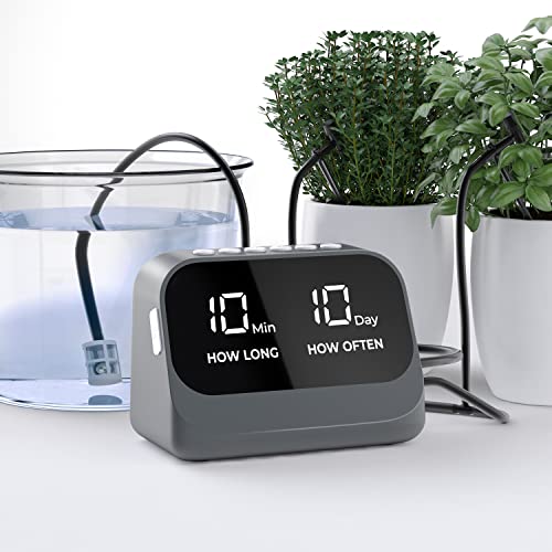 Smart Programmable Watering System for Potted Plants