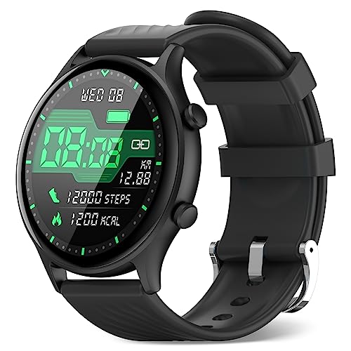Smart Watch with Blood Pressure Monitor and Fitness Tracking