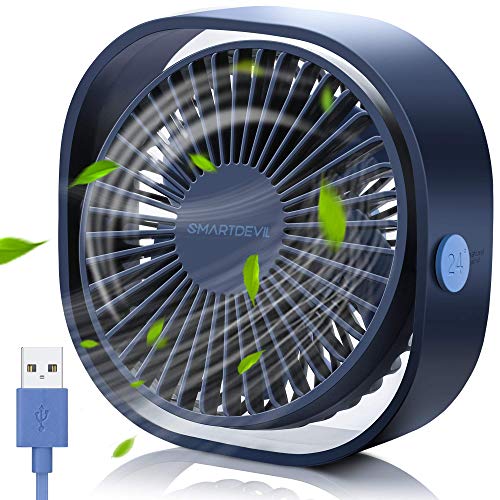 SmartDevil Small USB Desk Fan