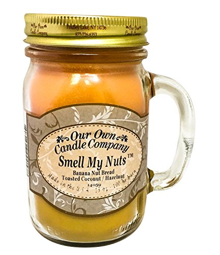 Smell My Nuts Scented Mason Jar Candle