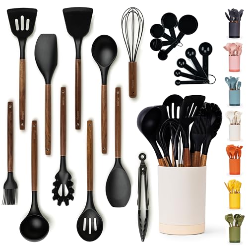 SMIRLY Silicone Kitchen Utensils Set