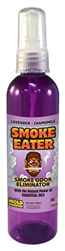 Smoke Eater - Smoke Odor Eliminator - 4 oz Travel Spray Bottle (Lavender)