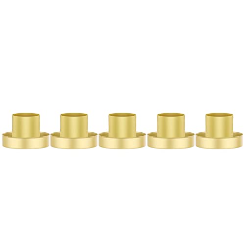 Smtyle Gold Minimalist Candlestick Holders