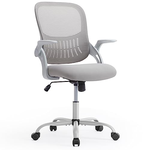SMUG Office Ergonomic Mesh Computer Chair, Grey