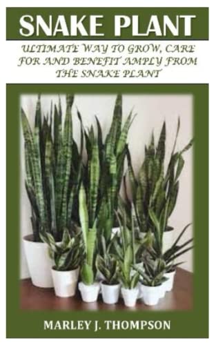 Snake Plant: Ultimate Way to Grow, Care for and Benefit Amply from the Snake Plant