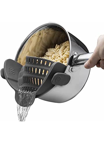 Snap N Strain Pot Strainer and Pasta Strainer