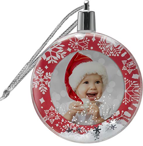 Snow Globe Photo Ornament