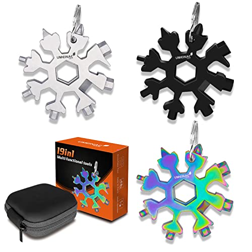 Snowflake Multitool Keychain Multi-Tool for Men