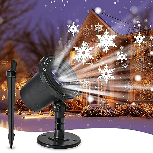 Snowflake Projector Lights for Christmas Decoration