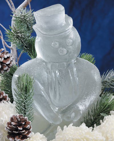 Snowman Ice Sculpture Mold