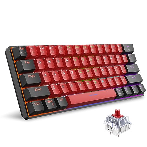 Snpurdiri 60% Wired Mechanical Gaming Keyboard