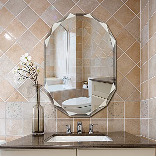 SNUGACE 30x36 Wall Mount Bathroom Vanity Mirror