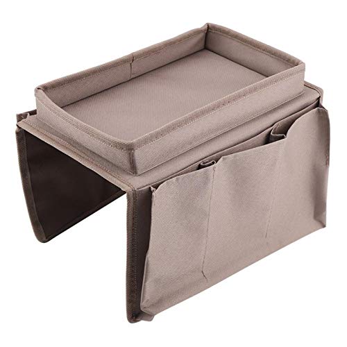 Sofa Armrest Hanging Organizer with Cup Holder Tray
