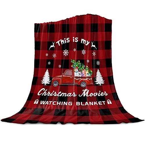Soft and Cozy Christmas Truck Blanket