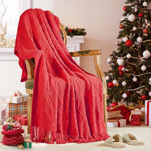 Soft Cozy Home Decor Knit Blanket