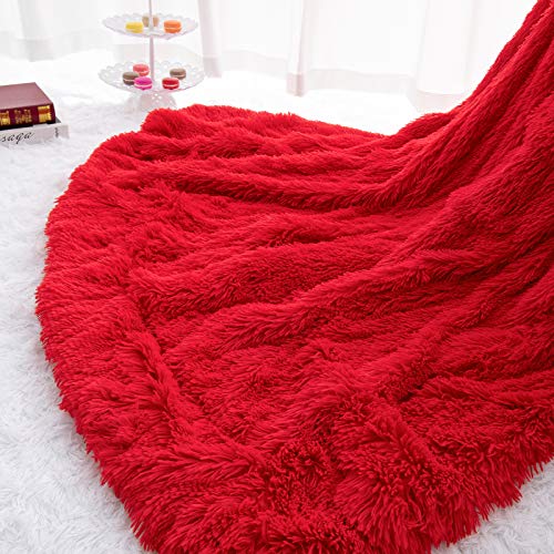 Soft Fluffy Blanket Fuzzy Sherpa Plush Cozy Faux Fur Throw Blanket