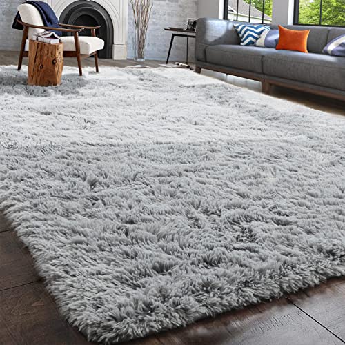 Soft Fluffy Shag Area Rugs for Living Room Bedroom