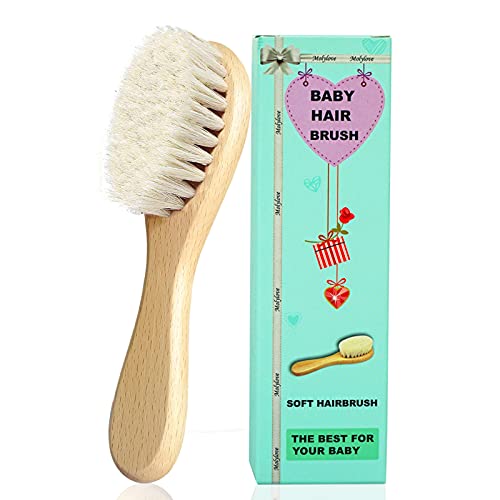 Soft Goat Hair Brush for Babies & Toddlers